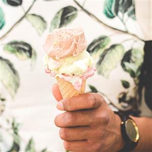 Home-made gelato and coeliac disease
