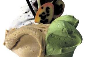 Pistachio: hand-made gelato with a savoury aftertaste