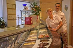 Giancarlo Timballo: organiser of the Gelato World Championships and owner of the Gelateria Fiordilatte gelato parlour