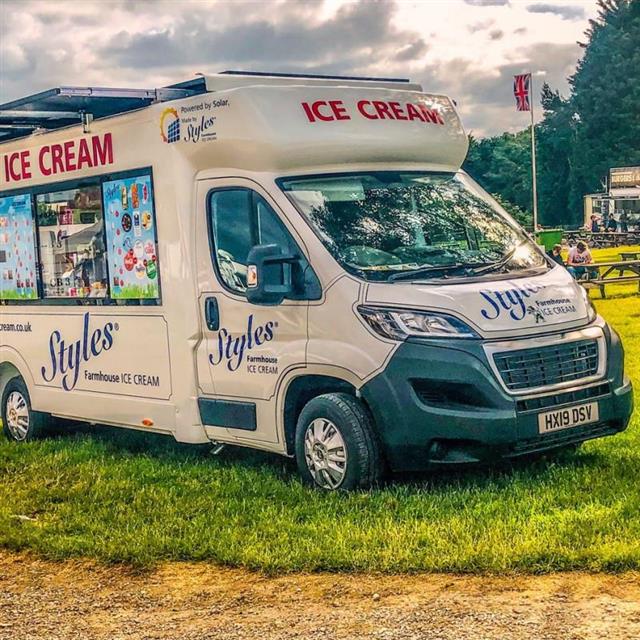 World’s First Solar & Battery powered Ice Cream Van at the Ice cream & Artisan Food Show 2020