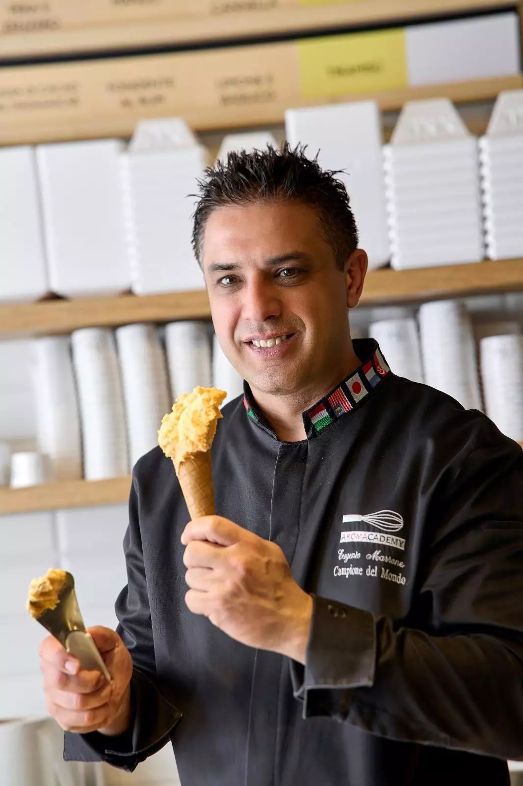 Eugenio Morrone launches his Fiordilatte and the flavors of summer