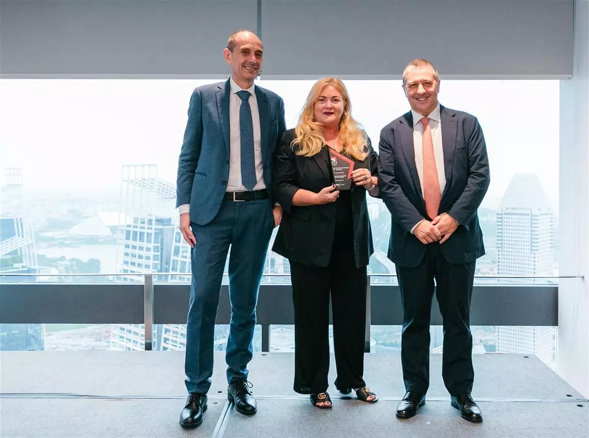 IEG Asia named best Italian SME in Singapore by the Italian Chamber of Commerce